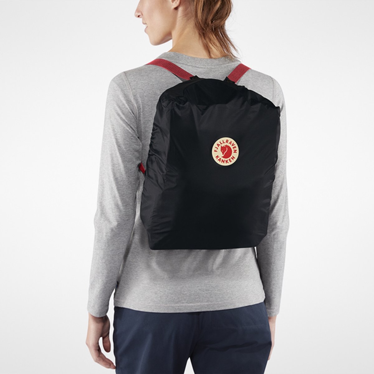 Fjällräven Kånken Rain Cover Unisex Regencovers - Black