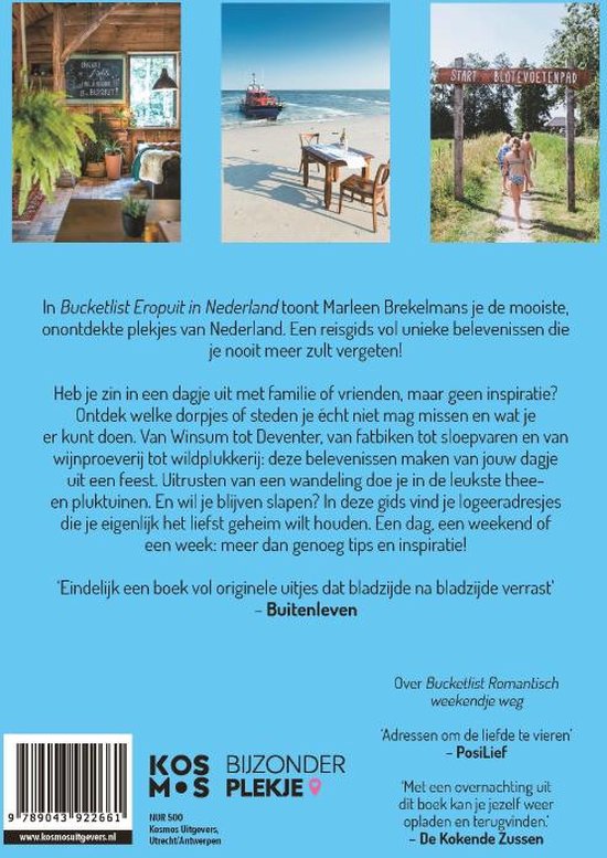 Bucketlist eropuit in Nederland