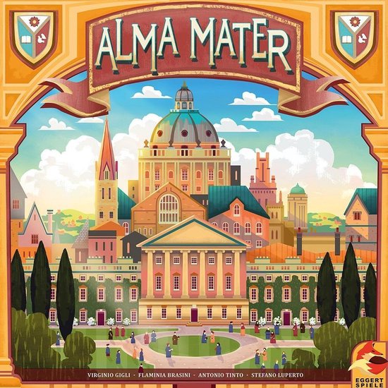Boek: Alma Mater - Bordspel - Engels, geschreven door Eggertspiele