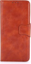 Shop4 - Alcatel 3L (2020) Hoesje - Wallet Case Cabello Bruin