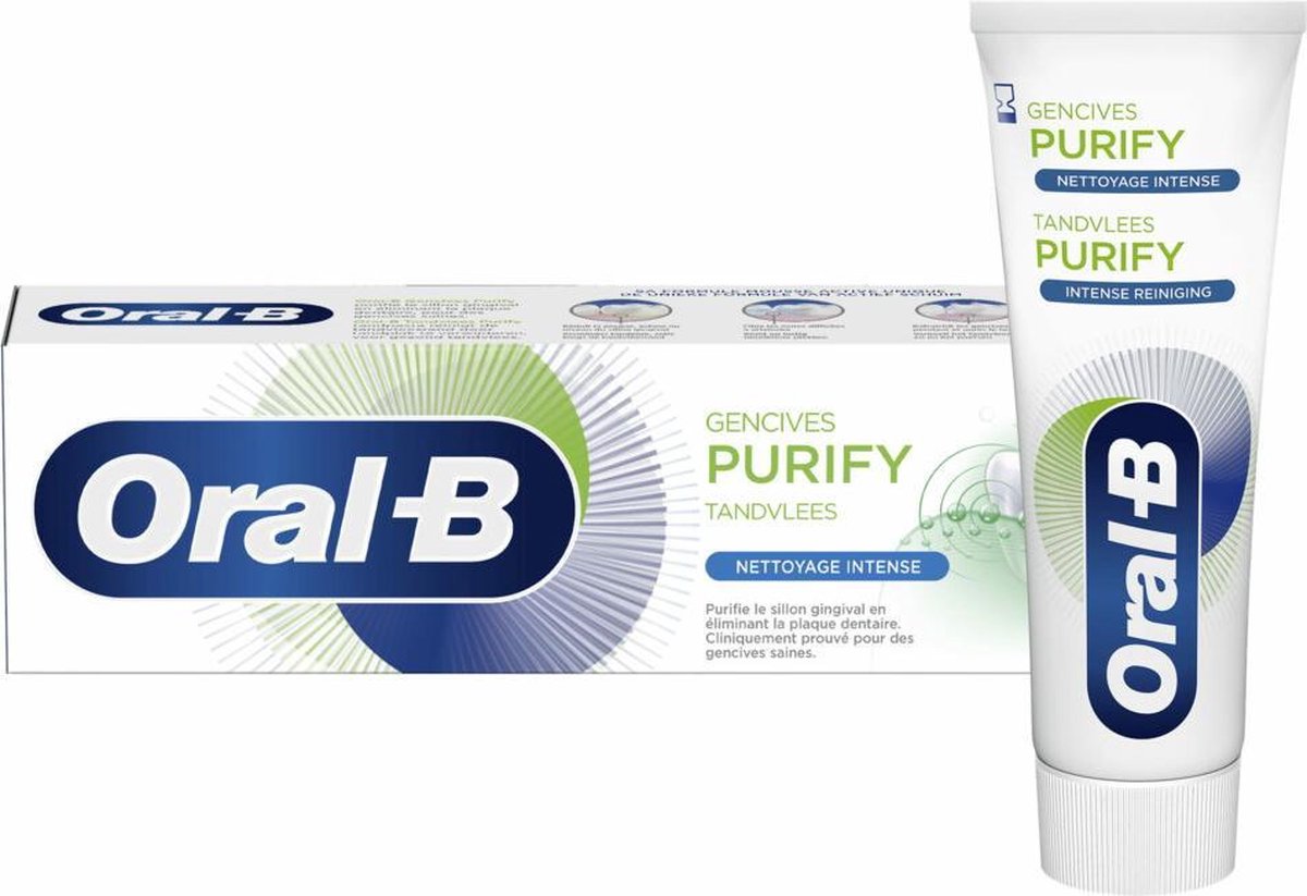 Oral-B Tandpasta Gum Purify Grondige Reiniging 75 ml