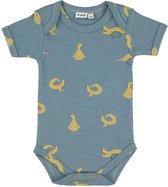 Trixie Romper Whippy Weasel Kort Katoen Blauw Maat 74/80