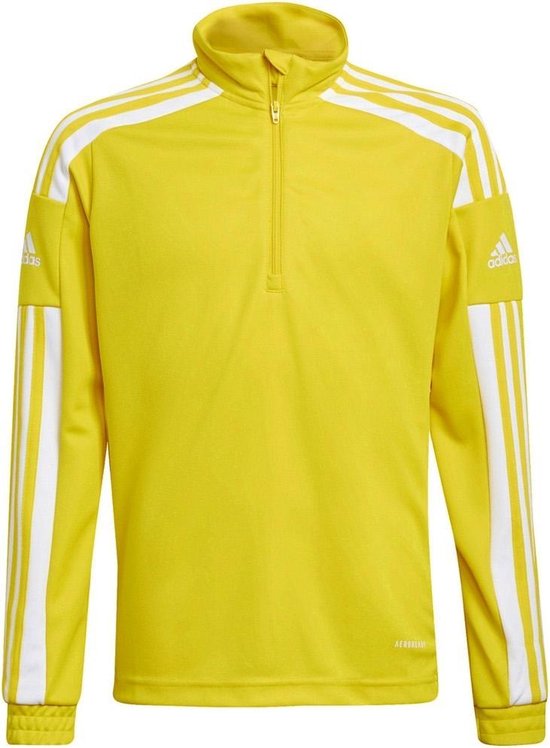 Foto: Adidas squadra 21 training top youth geel trainingsshirt 140 geel