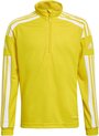 adidas - Squadra 21 Training Top Youth - Geel Trainingsshirt - 140 - Geel