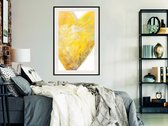 Artgeist - Schilderij - Amber Heart - Multicolor - 40 X 60 Cm