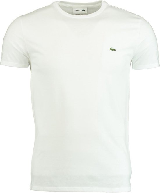 Lacoste Heren T-shirt - White - Maat XL