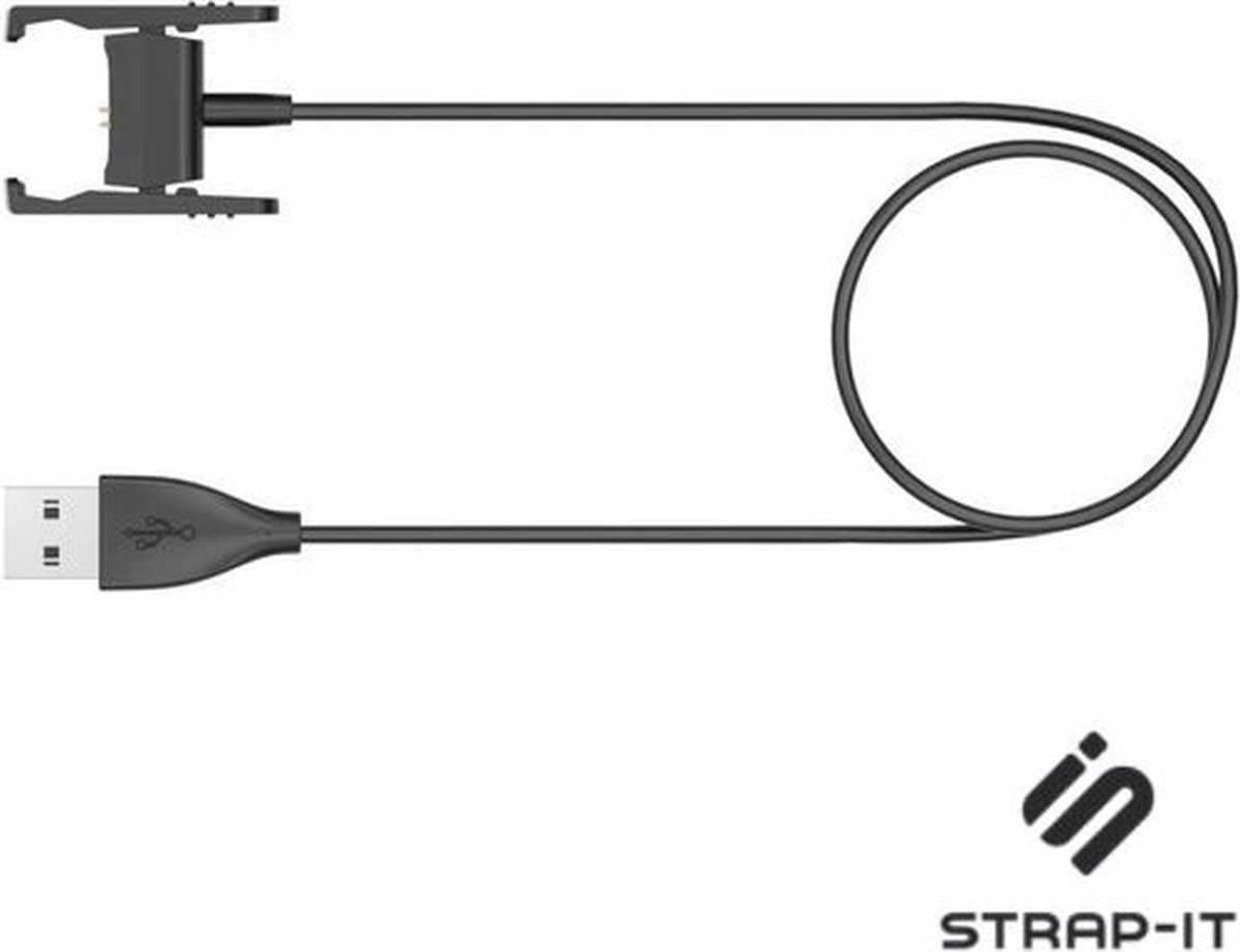 Strap-it oplader / oplaadkabel geschikt voor Fitbit Charge 3 / Fitbit Charge 4