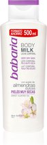 Babaria Aceite Almendras Dulces Body Milk Pieles Muy Secas 500 Ml