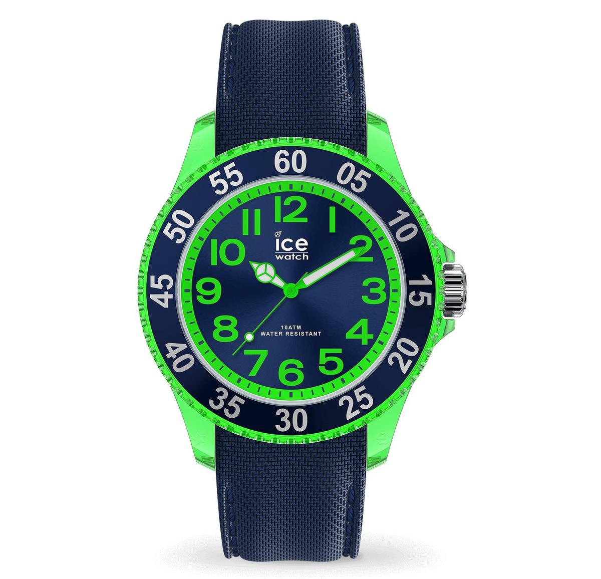 Ice-Watch - Ice Cartoon Dino - Blauw jongenshorloge met siliconen bandje - 017735 (Klein)