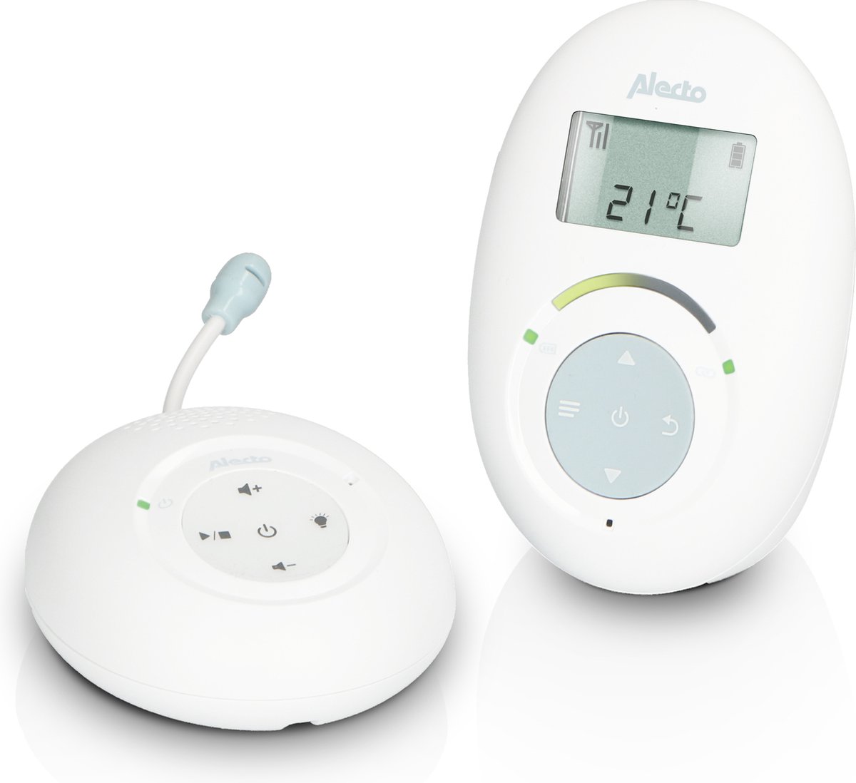 Afbeelding van Alecto DBX120 - Full Eco DECT Babyfoon - Wit