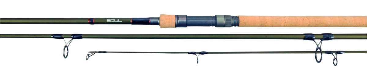 Soul Compact Stalker 10FT – 3.00LB – Compacte karperhengel met kurken handgreep, perfect voor mobiel vissen en struinen