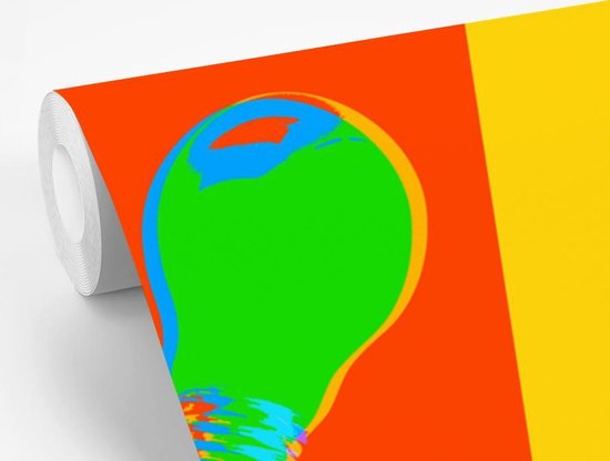 Papier peint Papier peint photo Pop Art - Popart light largeur 375 cm x hauteur 300 cm - Tirage photo sur papier peint vinyle (disponible en 7 formats) - chambre/séjour/bureau