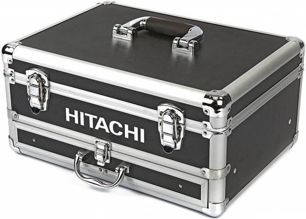 Hitachi Hikoki accuboormachine - DS18DJL in aluminium koffer inclusief  100-delige... | bol.com