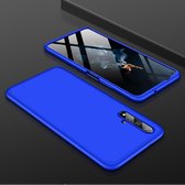 GKK Three Stage Splicing Full Coverage PC Case voor Huawei Honor 20 (blauw)