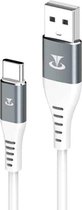 Teclast 1,0 m Type-C naar USB hoogelastische TPE-datakabel (wit)
