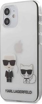 KARL LAGERFELD Karl & Choupette Backcase Hoesje iPhone 12 Mini