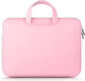 Fonu Laptop Airbag Tas tot 13 inch Roze
