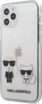 Karl Lagerfeld Karl en Choupette Backcase hoesje iPhone 12 Pro en 12