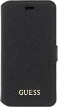 Guess Saffiano Collection Book Case iPhone 6 / 6s - Zwart