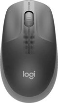 Logitech M190 full-size design draadloze muis (lichtgrijs)