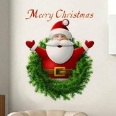 Kerst Kerstman Muursticker Home Decor