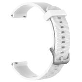 Smart Watch siliconen polsband horlogeband voor POLAR Vantage M 22cm (wit)