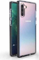 Voor Samsung Galaxy Note10 TPU tweekleurige schokbestendige beschermhoes (zwart)
