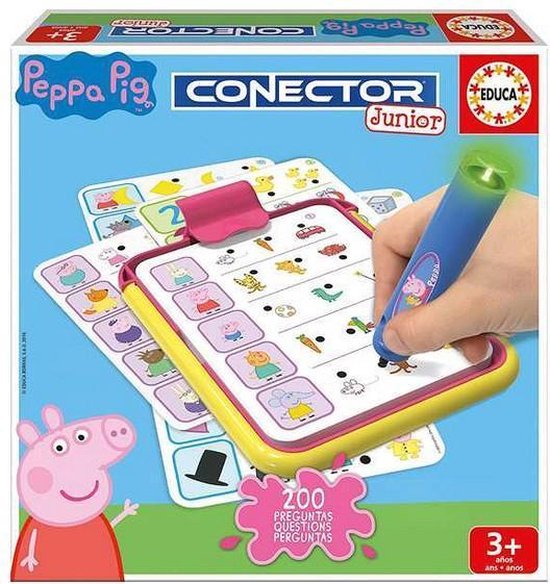 Thumbnail van een extra afbeelding van het spel Educatief Spel Conector Junior Peppa Pig Educa