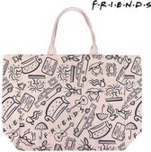 Handtas Friends Handvatten Beige