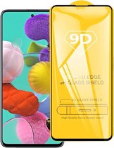 Voor Galaxy A51 9D Full Glue Full Screen Tempered Glass Film