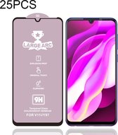 Voor Vivo Y97 25 PCS 9H HD Large Arc High Alumina Full Screen Tempered Glass Film