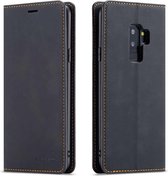 Voor Galaxy S9 + Forwenw Dream Series Oil Edge Strong Magnetism Horizontal Flip Leather Case met houder & kaartsleuven & Wallet & Photo Frame (zwart)