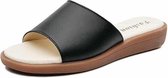 Eenvoudig en mode antislip slijtvaste sandalen Pantoffels voor dames (kleur: zwart Maat: 40)