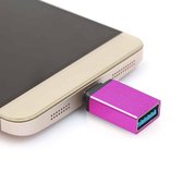 Aluminium USB-C / Type-C 3,1 Male naar USB 3.0 Vrouwelijke gegevens / oplader Adapter, voor Galaxy S8 & S8 + / LG G6 / Huawei P10 & P10 Plus / Xiaomi Mi 6 & Max 2 en andere smartphones (Magen