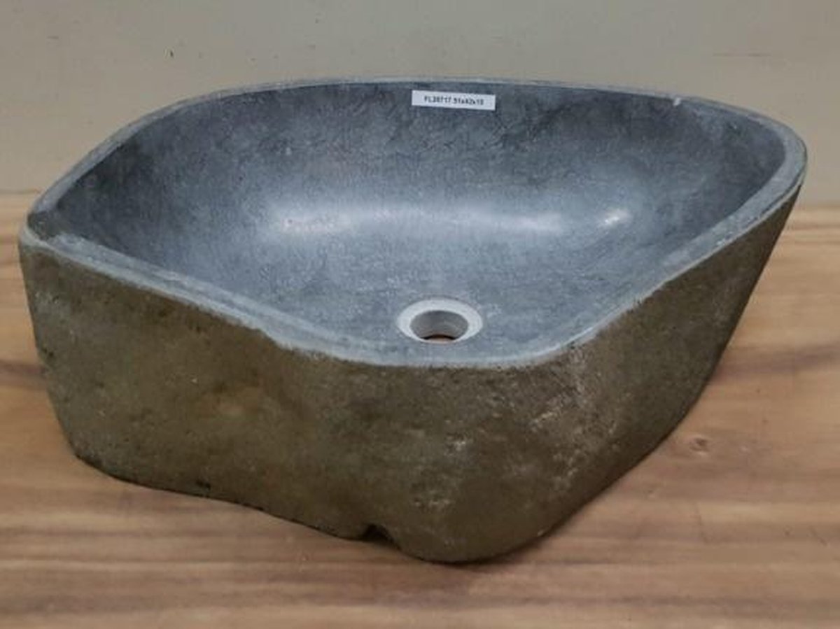 Waskom natuursteen FL20717 - 51x42x15cm