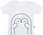 Plum Plum - T-shirt korte mouwen - Pinguïn - Wit