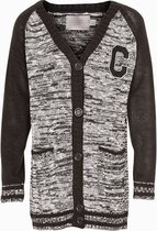 Creamie - vest - gebreid - lang model - Maat 146