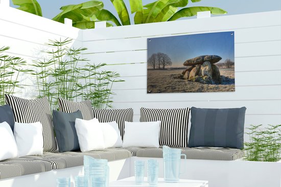 Affiche de jardin An old hunebed in Ireland 60x40 cm - petit - Toile de jardin / Toile d'extérieur / Peintures d'extérieur (décoration de jardin)