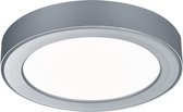 LED Plafondlamp - Inbouw - Nitron Jonimo - 12W - Warm Wit 3000K - Rond - Mat Titaan - Kunststof
