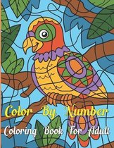 Color By Number Coloring Book For Adult