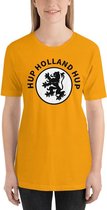 EK 2021 Oranje T-Shirt Nederland - Hup Holland Hup - Voetbal - Leeuw - EK Kleding Dames -  EK Shirt - Maat L