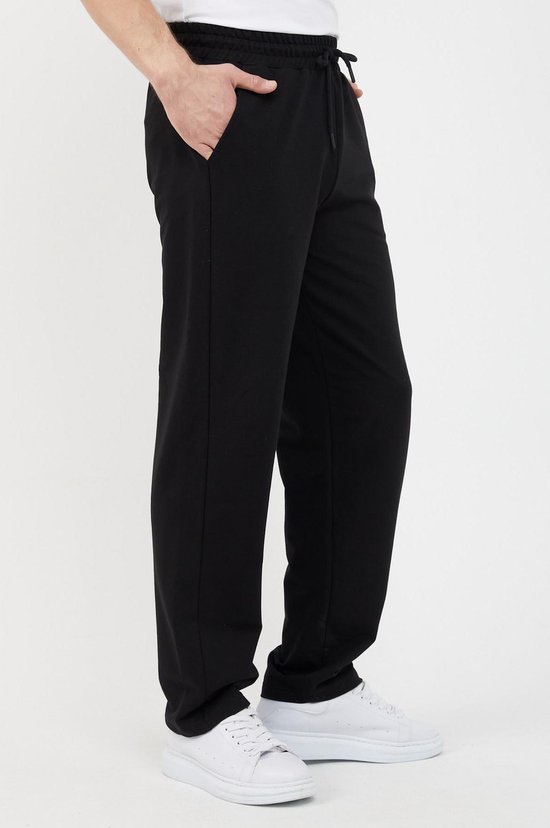 Pantalon de survêtement homme Comeor - noir - XL - pantalon d'entraînement homme - Pantalon de sport long