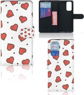 Flip Housse Étui OnePlus 9 Pro Coque Cœurs Cadeaux Saint Valentin
