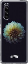Sony Xperia 5 II Hoesje Transparant TPU Case - Just a Perfect Flower #ffffff