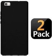 Telefoonhoesje - Back Cover - Geschikt Voor Huawei P8 - Zwart
