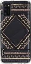 Casetastic Samsung Galaxy A41 (2020) Hoesje - Softcover Hoesje met Design - Oriental Stripes Print