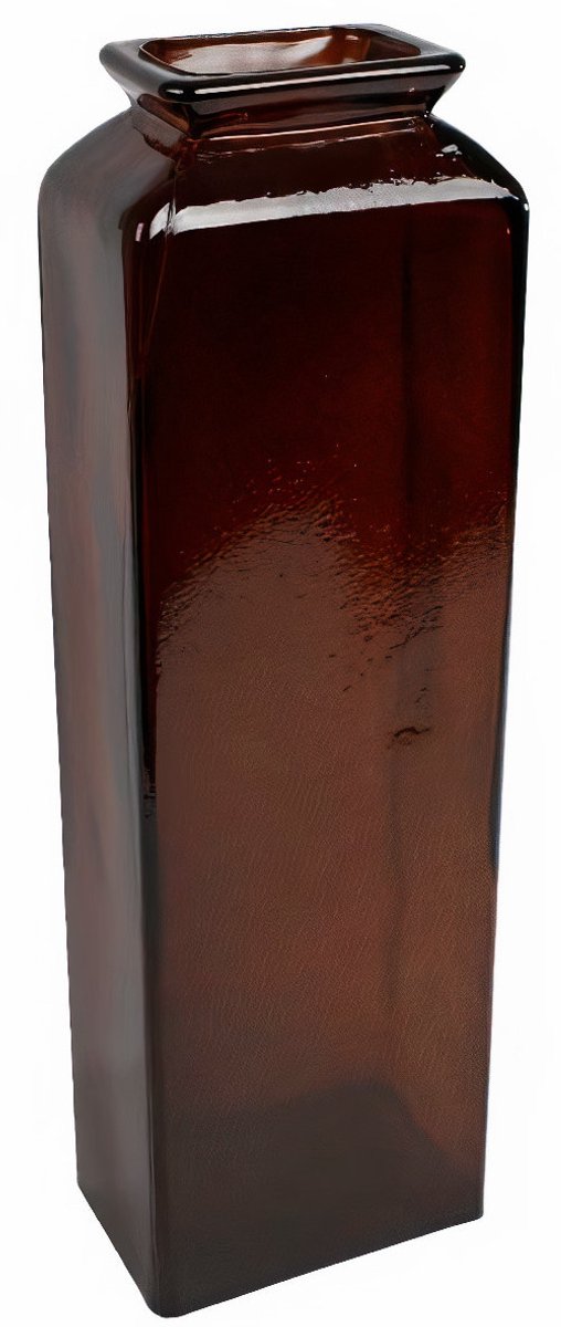 Gifts Amsterdam Vaas Florero Lisa 45 X 14 Cm Glas Bruin