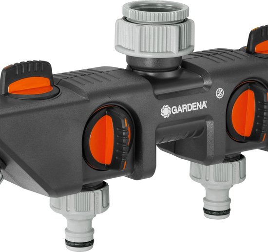 GARDENA Waterverdeler - Slangkoppeling - 4 uitgangen