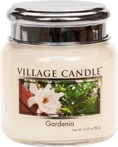 Village Candle Geurkaars Gardenia 6,5 X 7 Cm Wax/glas Wit