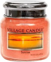 Village Candle Geurkaars Sunrise 6,5 X 7 Cm Wax Oranje